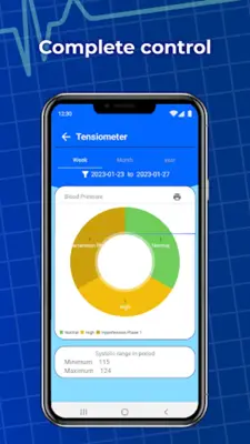 Blood Pressure Pro android App screenshot 0