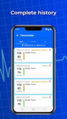 Blood Pressure Pro android App screenshot 6